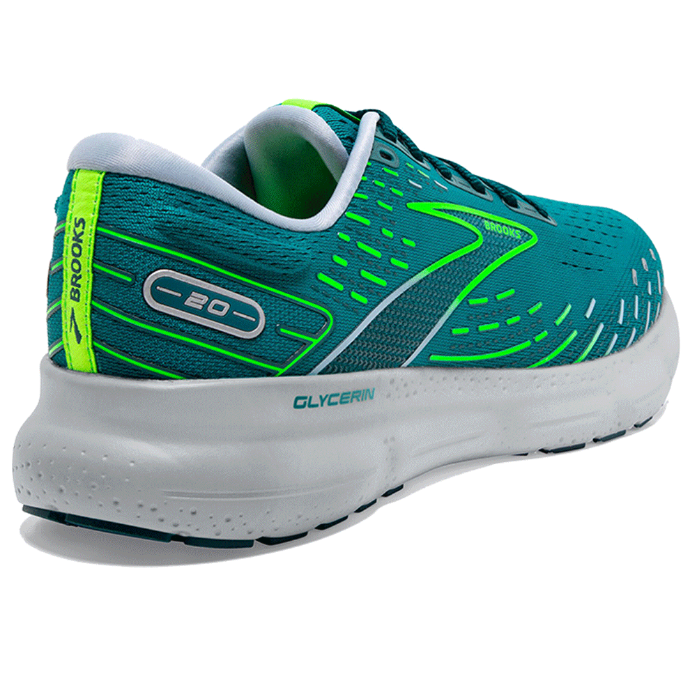 Zapatillas de running Brooks Glycerin 20 Azul Verde Hombre